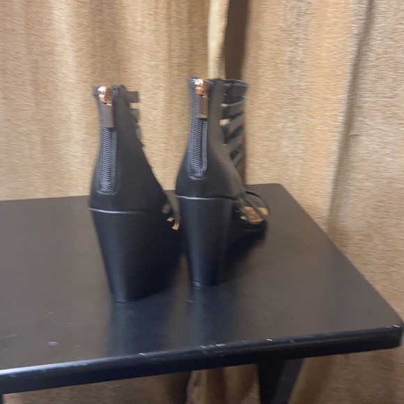 Bamboo wedges sandals - Picture 3 of 7